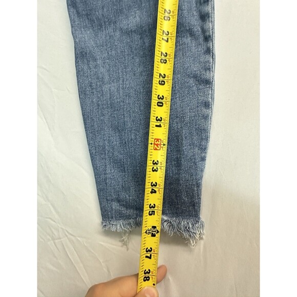 ABERCROMBIE & FITCH Women's The Super Skinny Ankle High Rise size 35/20R Jean - Picture 7 of 7